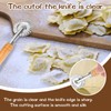 JJUNW Pasta Cutter Wheel, Ravioli Cutter Wheel with Roller, Dumpling