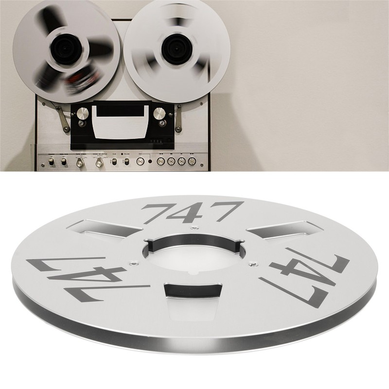 1/4 10.5 Inch Empty Tape Reel 3 Hole Aluminum Alloy