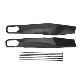 1 Pair Swingarm Guard Left Right Dustproof Rear Swing Arm Cover Protector Fit for EXC 125 200 250 300 350 400 450 500 Black