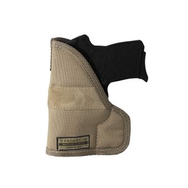 Barsony Desert Sand Ambidextrous Pocket Holster for 380 KAHR PM 9MM 40 45