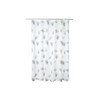 shower curtain waterproof leaf pattern