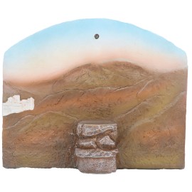 He is Risen! Empty Tomb Easter 7"x 9"  LED Jesus Resucitado,Mar