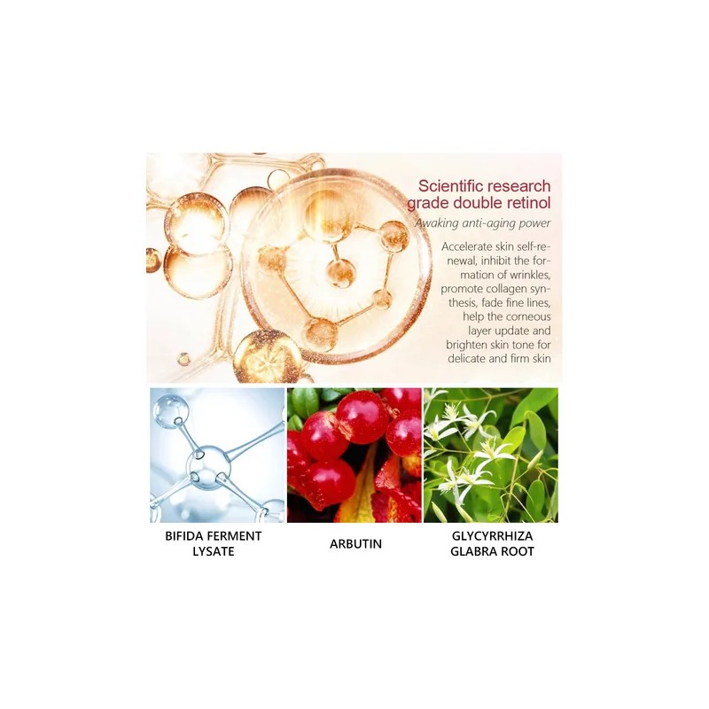 Srum Anticrculo Con Retinol Para Ojeras, Ojeras Y Ojeras