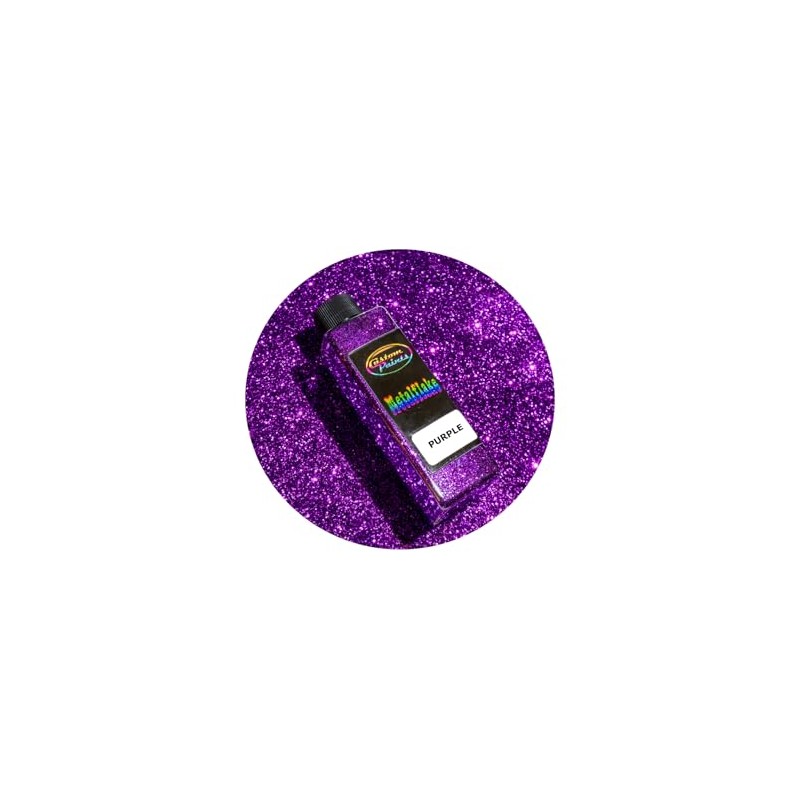 SPECIALIST PAINTS 2oz of Metal Flake Purple - Small 004HEX