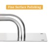 GINZER Stainless Steel Door Handle, Aluminum Alloy Pull and Push