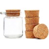 Juvale Wine Barrel Bung Hole Cork Stoppers - Size 28