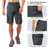 Wespornow Men's-Hiking-Shorts Tactical Shorts Lightweight-Quick-Dry-Outdoor-Cargo-Casual-Shorts for Hiking Cycling (Dark Grey,