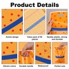 SAVITA 50pcs Anime Party Favors Goodie Bags, Plastic Yellow Blue