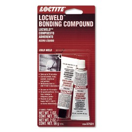Loctite EA 9153 LocWeld, Two-Part Cold Weld Epoxy Adhesive: Heavy Duty, High-Strength, High-Temp, Oil Resistant 2 Tubes, 1oz Ea (PN: 37531-495540)