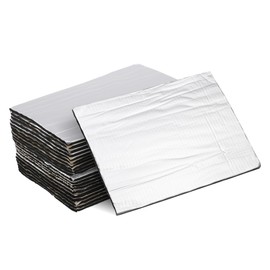 VICASKY 20 Piezas Amortiguación De Sonido Aislamiento Térmico y Acústico Estera Aislante Aislamiento Acústico del Coche Estera De Insonorización Esponja Estera De Aislamiento Acústico Auto