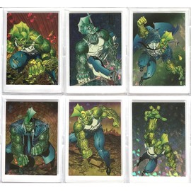 The Savage Dragon Comic Images 1992 Full Set of 6 Chase Prism Cards