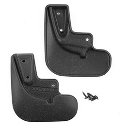 Tailor-Made Rubber Mud Flaps Splash Guard Rear Mudguard for VW Transporter T6 (Short Wheelbase) Year: 16-2 Part Leg with Attachment