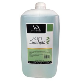 Aceite Masajes Eucalipto Corporal Spa Profesional 4 Litros VA