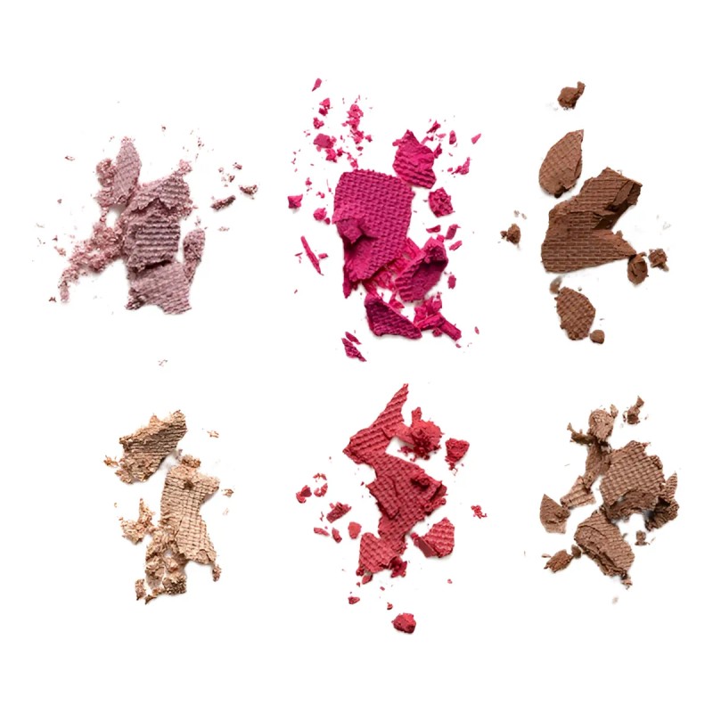 Paletas Para Rostro Bissú 3 En 1 Rubor Bronceador Iluminador