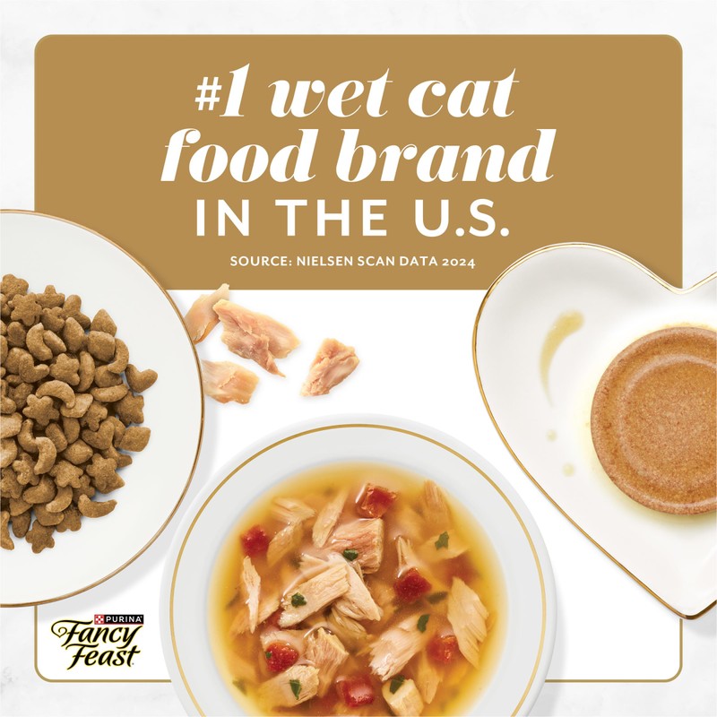 Purina Fancy Feast Savory Centers Wet Cat Food Pate Variety