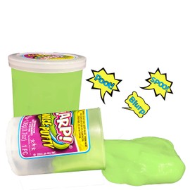 The #1 Flarp Noise Putty (2 Pack) - Fart Putty Slime Energizing Bundle - It Makes Fart Noises - Super Soft Pink and Green Slime- 2 Pack Energizing Style (Click for More Variations)