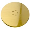 SPARES2GO 110mm Luxury Plug Cover for Shower Trap with 90mm