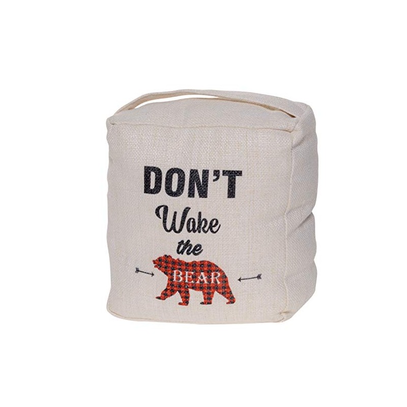 Don't Wake The Bear Door Stop - Cute Animal Door
