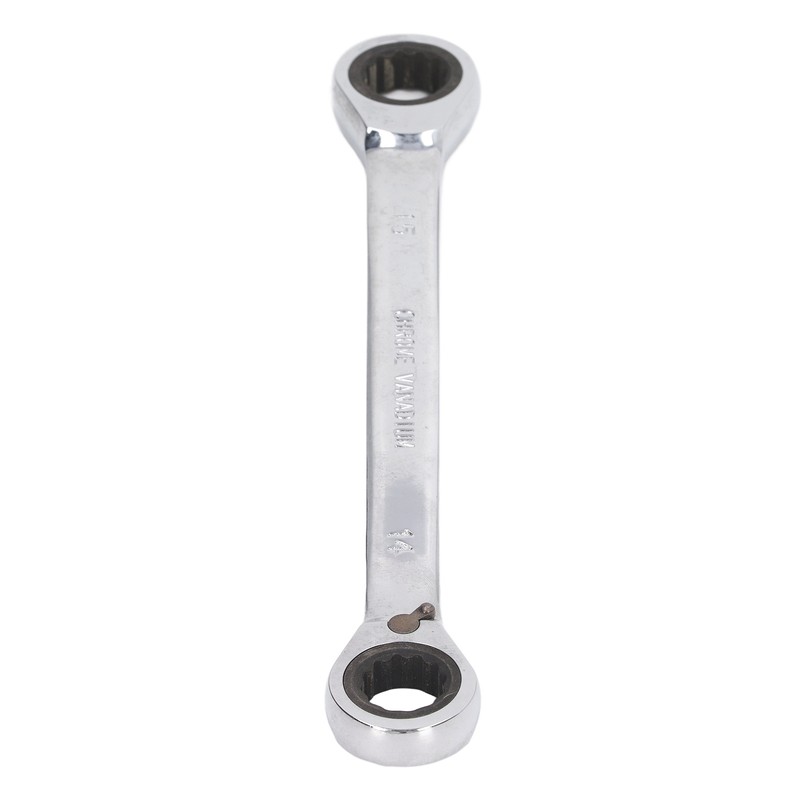 Double Ended Ring Wrench Universal Chrome Vanadium Steel 72 Tooth