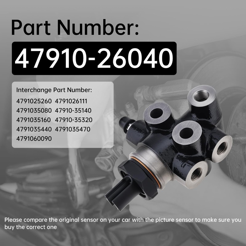 Ocotope 47910-26111 Brake Load Sensing Proportioning Valve for Toyota 4Runner