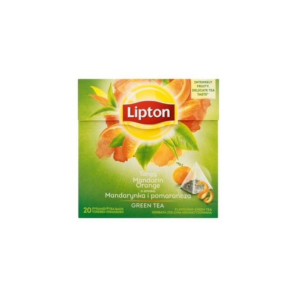 Lipton Green Tea Tangy Mandarin Orange (3-Pack)