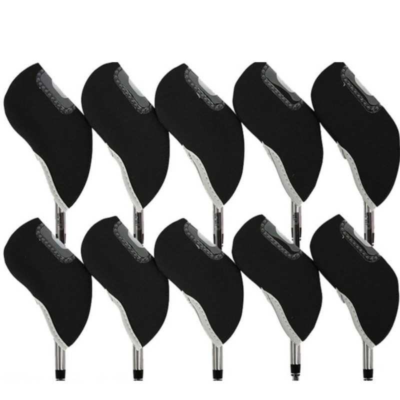 HODAKy Golf Club Iron Head Cover with Window - Set