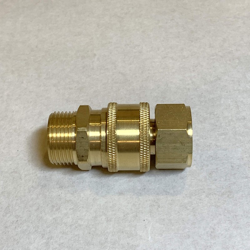 HOTEISON High Pressure Washer 3/8 One-Touch Coupler M22 Compatible, For
