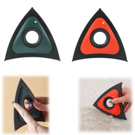 Asphodelia 2PCS Pet Hair Removers,Remover Tool Triangle Dog Hair Remover for Dog Cat, Pet Hair Remover for Car Detailing Supplies, Couch, Furniture, Lint, Carpet