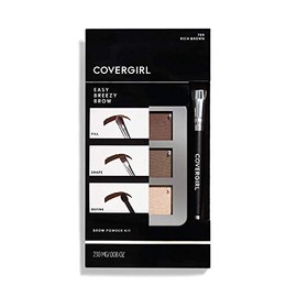CoverGirl Kit de Cejas Easy Breezy Brow, Rich Brown, 4 g