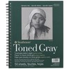 Strathmore Spiral Toned Sketch Book 9"X12"-Gray 50 Sheets (Parallel Import)