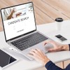 Hoppac Laptop Stand, Adjustable 7-Tier Laptop Stand, Folding Vented Aluminum