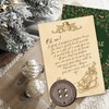 Santa's Lost Button/Father Christmas Lost Button Christmas Eve Postcard and