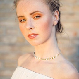 Suyi November Birthstone Necklace Tennis Necklace for Women Cubic Zirconia Necklace