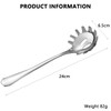 FIBOUND Spaghetti Spoon, Stainless Steel Spaghetti Spoon, Pasta Spoon, Stainless