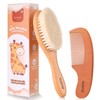 VALENTISE Baby Hair Bush and Comb Set,Baby Hair Brush with