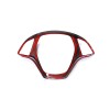carcartrim-2022 Real Carbon Fiber Steering Wheel Frame Cover For Corvette
