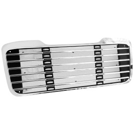 Chrome Grille Fit for 2003-2015 Freightliner M2 100 106 112 Trucks Front Hood Radiator Grill with Bug Screen Replacement A1714787001