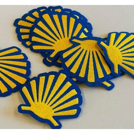 The Camino Shell Patch + Trail Map Card // Camino De Santiago • Shell • Global Shipping