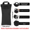 Hydration Bladder Insulated Bag, Black Oxford Cloth Water Bottle Cooler