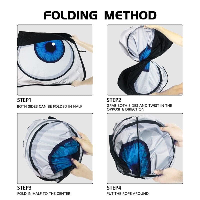 xbrtaia Windshield Sun Shade for SUV Pick up or Truck,