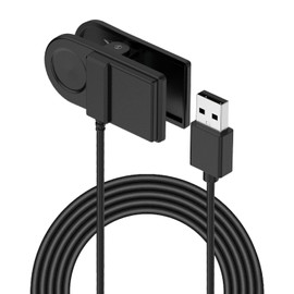 For GOLFBUDDY aim W12 Charger Charging Cable [NOUKAJU] For GOLFBUDDY aim W12 Smart Watch Charger Charging Cable Heavy Duty Smart Watch Accessory (Black)
