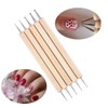 Amatt Ball Stylus Dotting Tools Set for Embossing Pattern Clay