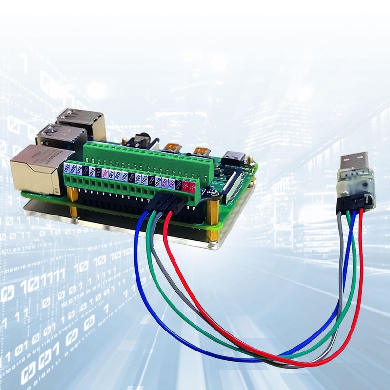 Rasp-Pi Micro GPIO Terminal Strip Breakout Board Module Binghe Mini