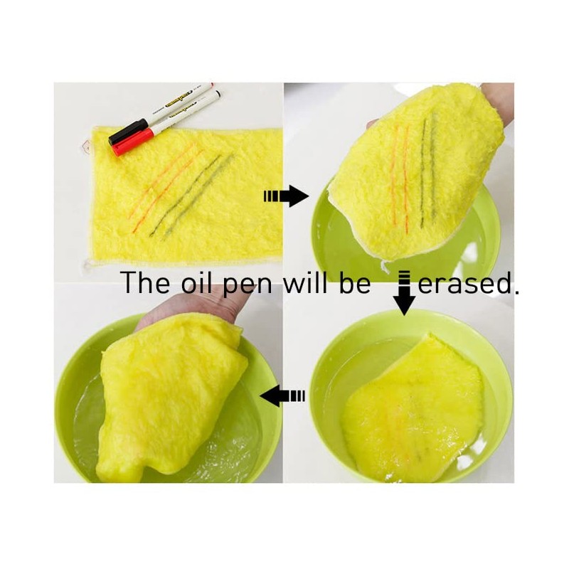 OILPANG Dish Cloths Korean Premium Dish Cloths Random Color 3