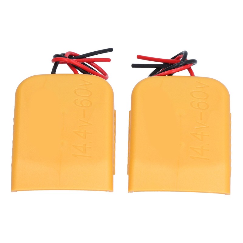 Battery Adapter Dock Power Mount Connector with 14 Gauge Wire