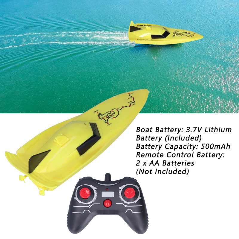 Remote Control Boats Toy 2.4 GHz Rechargeable Children Electric RC
