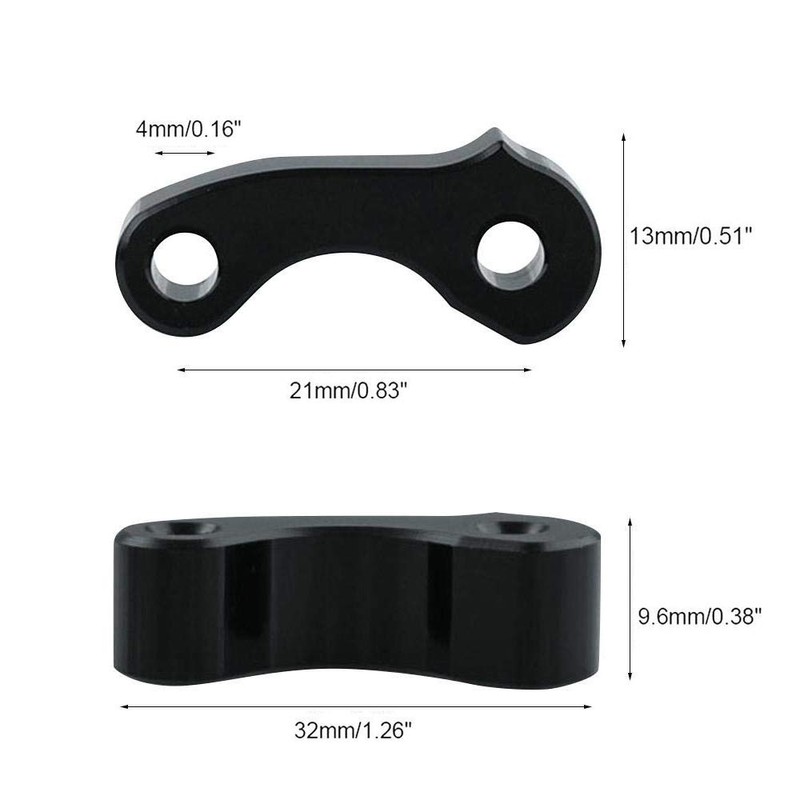 Vkinman Rear Window Latch Hinge Pivots Replacement for Tacoma 1995-2004