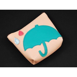 Miniblings Umbrella Purse Money Bag Pink