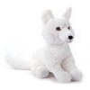 The Petting Zoo Arctic Fox Stuffed Animal Plushie, Gifts for