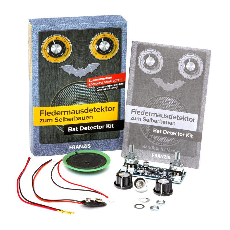 Franzis Verlag GmbH 4019631150493 Bat Detector Kit, Colourful